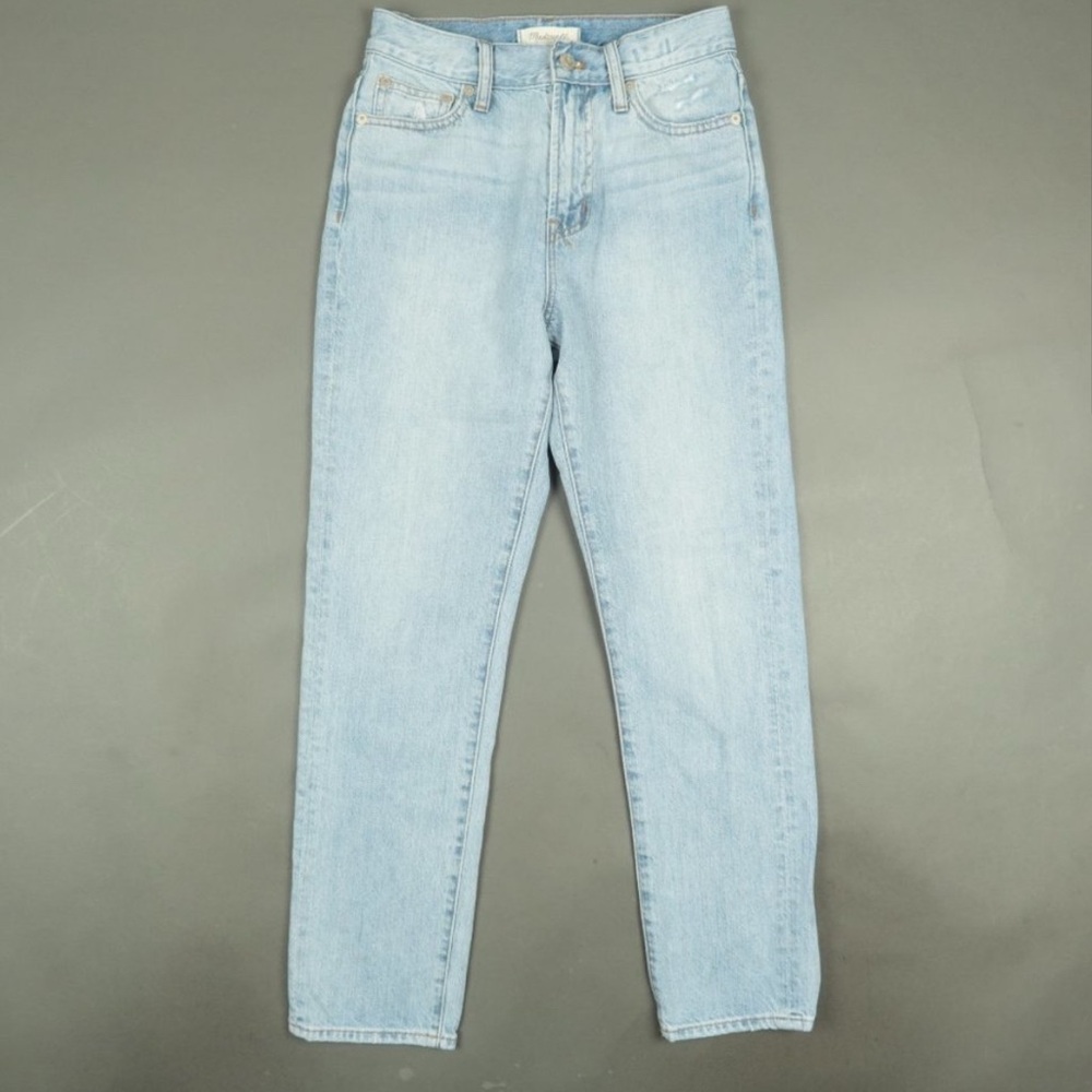 madewell perfect vintage jean in fitzgerald wash size 24